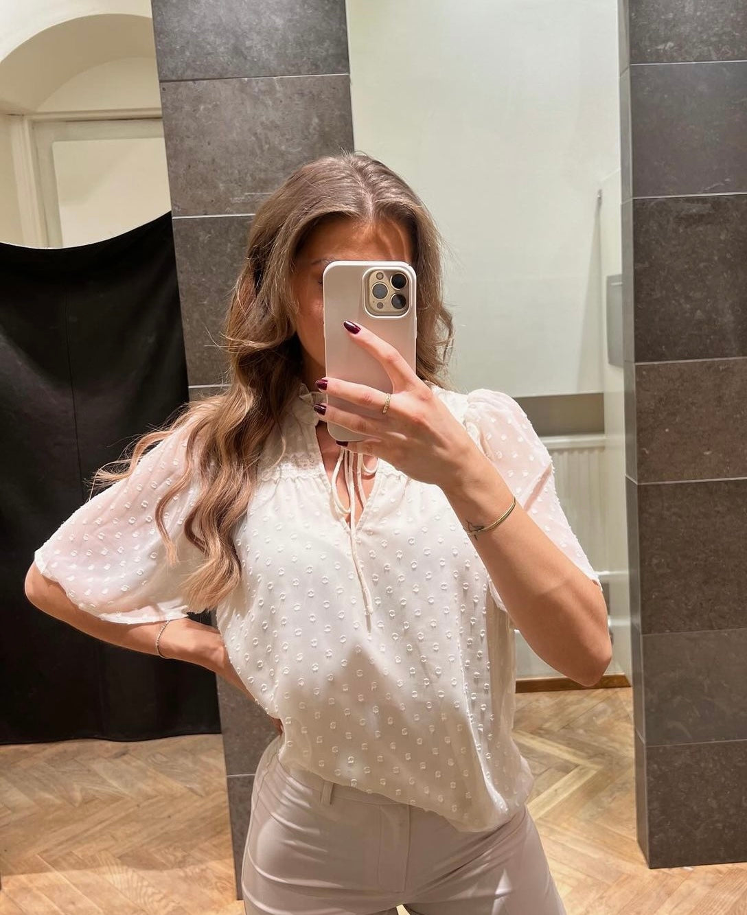 VMLEAH Top - Pumice Stone